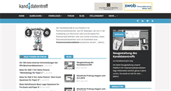 Desktop Screenshot of kandidatentreff.de