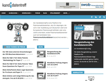 Tablet Screenshot of kandidatentreff.de